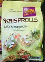 Mängden socker i Petits pains suédois complets sans sucres ajoutés