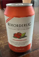 Mängden socker i Premium Swedish Cider strawberry-lime