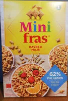 Mängden socker i Mini-fras