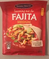 Mängden socker i Fajita medium