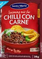 Mängden socker i Chilli Con Carne