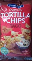 Mängden socker i Crispy Corn Tortilla Chips Taco
