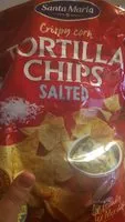 Mängden socker i Crispy Corn Tortilla Chips Salted
