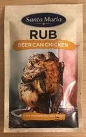 Mängden socker i Beer Can Chicken Rub