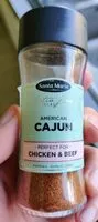 Mängden socker i American cajun