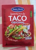 Mängden socker i Seasoning mix for TACO ORIGINAL