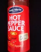 Mängden socker i Santamaria Hot Pepper Sauce