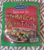 Mängden socker i Spice mix for Jamaican Jerk Tacos