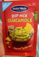 Mängden socker i Guacamole Dip Mix