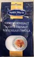 Mängden socker i Hjorthonssalt