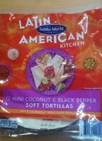 Mängden socker i Mini soft tortilla coconut & black pepper