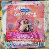 Mängden socker i Plain flour soft tortillas