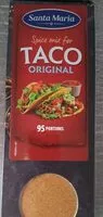 Mängden socker i Spice mix taco