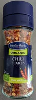 Mängden socker i Organic Chili Flakes