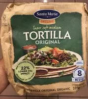 Mängden socker i Tortilla Original Organic