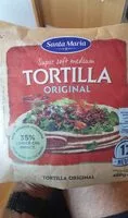Mängden socker i Tortilla original