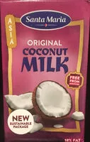 Mängden socker i Coconut milk