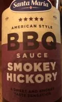 Mängden socker i Sauce smokey hickory
