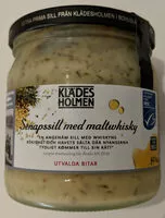 Mängden socker i Senapssill med maltwhisky