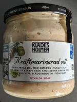 Mängden socker i Kräftmarinerad sill