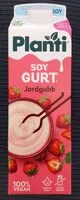 Mängden socker i Soy gurt jordgubb