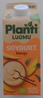 Mängden socker i Luomu soygurt mango