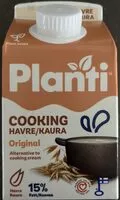 Mängden socker i Planti cooking havre/kaura