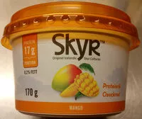 Mängden socker i Skyr Mango
