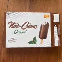 Mängden socker i Nöt-crème glass