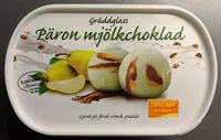 Mängden socker i Gräddglass Päron Mjölkchoklad