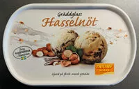 Mängden socker i Gräddglass Hasselnöt