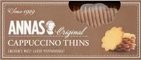 Mängden socker i Original Cappuccino Thins