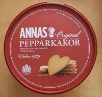 Mängden socker i Annas Pepparkakor Original