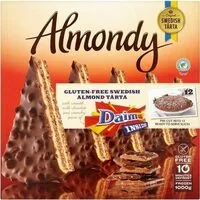 Mängden socker i Gluten-Free Swedish Almond Tårta with Daim