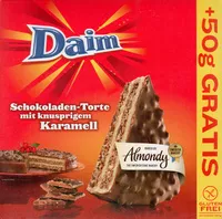 Mängden socker i Daim schokoladen-torte