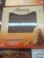 Mängden socker i Tarta de alemdra caramelo y cacahuetes