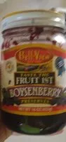 Mängden socker i boysenberry preserves