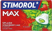 Mängden socker i Stimorol Max
