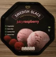 Mängden socker i Swedish Glace Raspberry Non Dairy Frozen Dessert