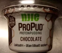 Mängden socker i Propud protein pudding