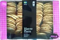 Mängden socker i Hafertaler Schwedische