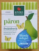 Mängden socker i Päron Fruktdryck
