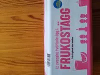 Mängden socker i Frukostägg