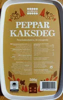 Mängden socker i Pepparkaksdeg