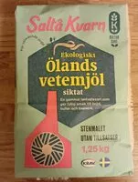 Mängden socker i Ölands vetemjöl