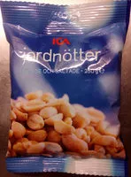 Mängden socker i Jordnötter Rostade och Saltade