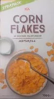 Mängden socker i Corn Flakes av Rostade  Majsflingor