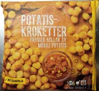 Mängden socker i ICA Potatiskroketter