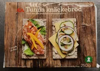 Mängden socker i Tunna knäckebröd