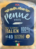 Mängden socker i Penne rigate